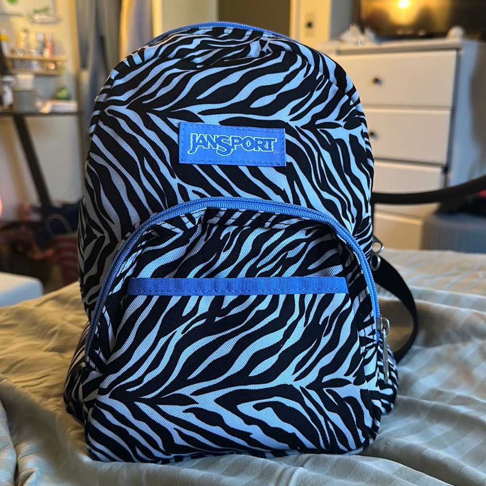 Zebra Jansport mini 🦓